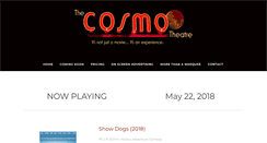Desktop Screenshot of cosmomovies.com